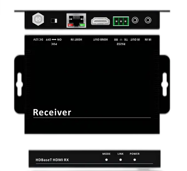 HDBT 100米HDMI迷你网传接收
