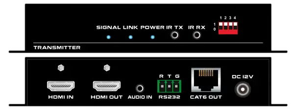 HDBT 4K60 100米HDMI音频网传发射