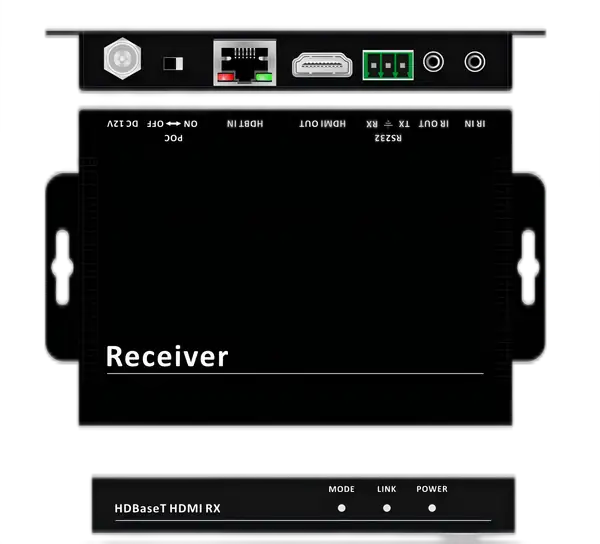 HDBT 70米HDMI迷你网传接收
