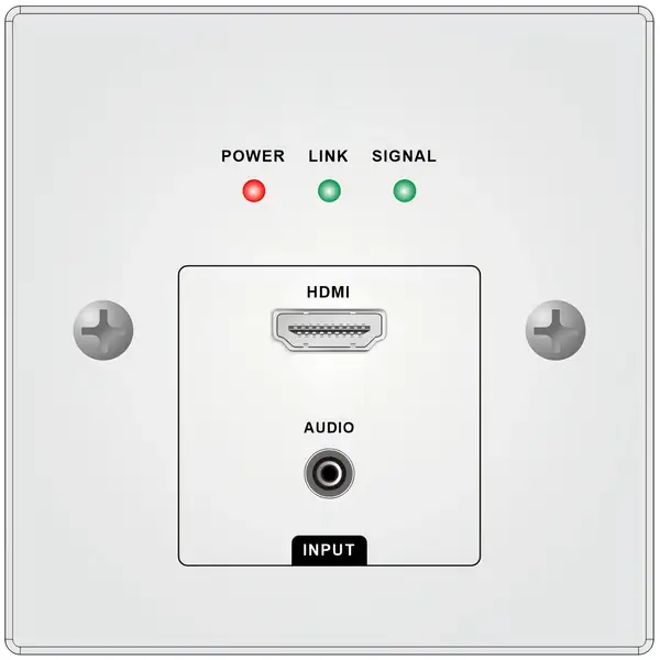 HDBT 70米HDMI +Audio墙插网传发射